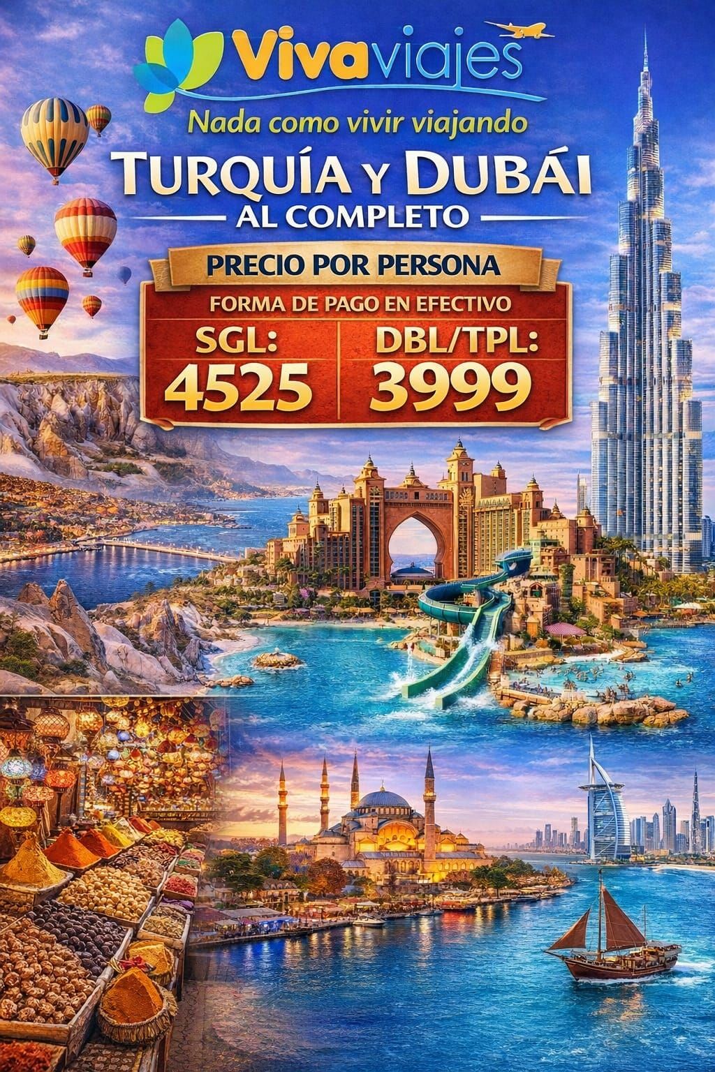 TURQUÍA & DUBÁI AL COMPLETO 2026