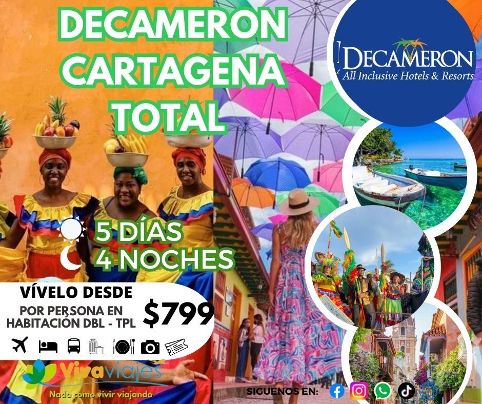 Escápate al paraíso: Tu próximo nivel de descanso en Decameron Cartagena